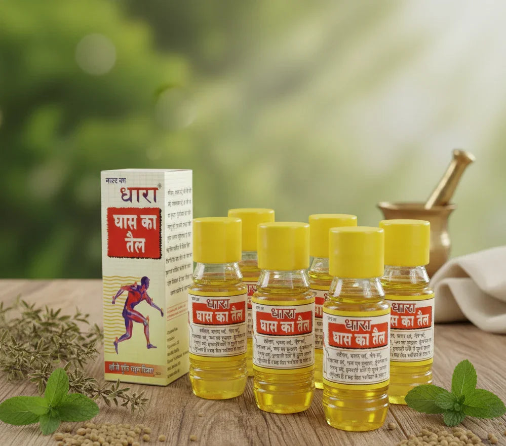 Narad Ghas Tel – Ayurvedic Pain Relief & Body Massage Oil