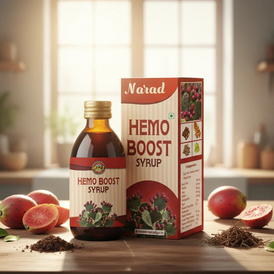 Hemo Boost Syrup – Ayurvedic Iron & Energy Tonic