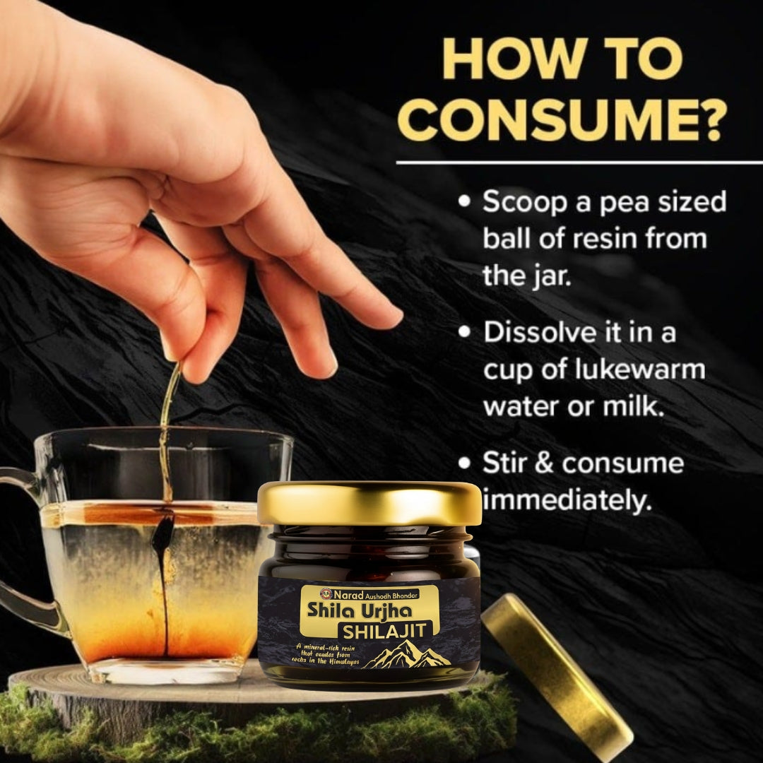 Narad Himalayan Shilajit – Natural Resin